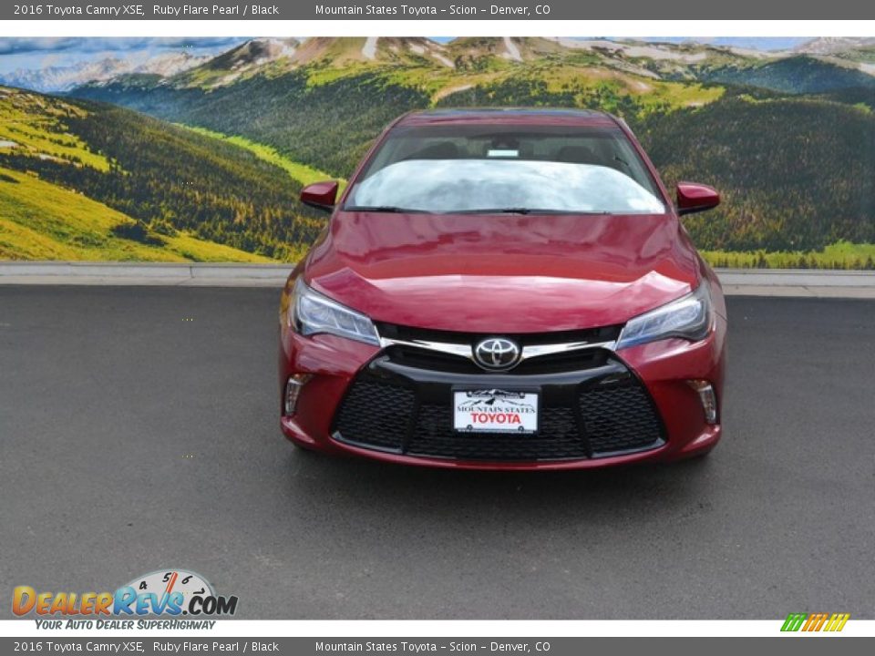 2016 Toyota Camry XSE Ruby Flare Pearl / Black Photo #2