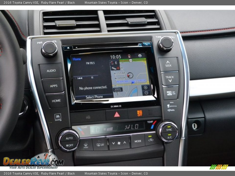 2016 Toyota Camry XSE Ruby Flare Pearl / Black Photo #6