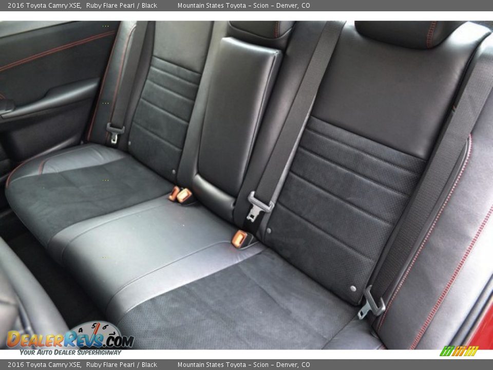 2016 Toyota Camry XSE Ruby Flare Pearl / Black Photo #7