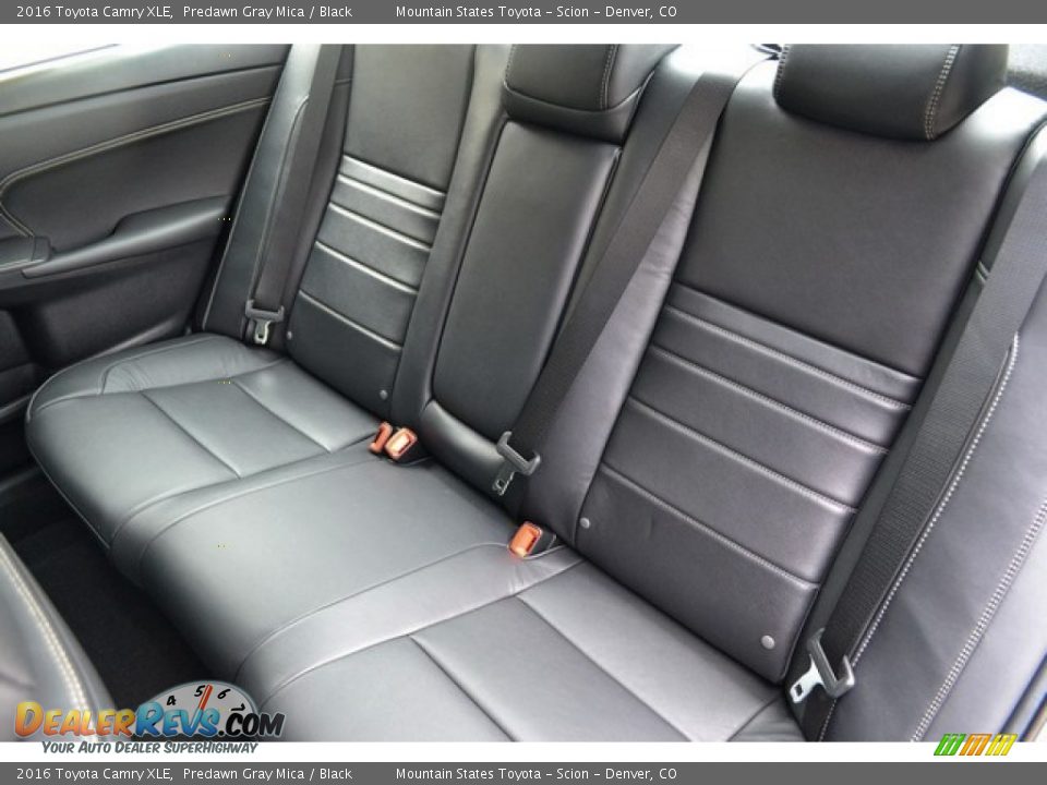 Rear Seat of 2016 Toyota Camry XLE Photo #7