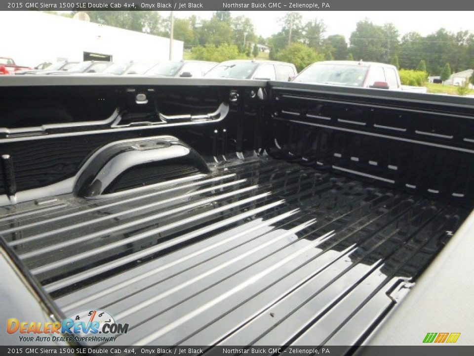 2015 GMC Sierra 1500 SLE Double Cab 4x4 Onyx Black / Jet Black Photo #4