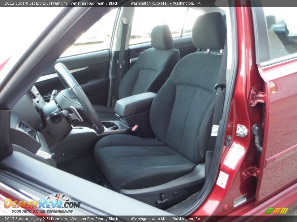 2013 Subaru Legacy 2.5i Premium Venetian Red Pearl / Black Photo #11