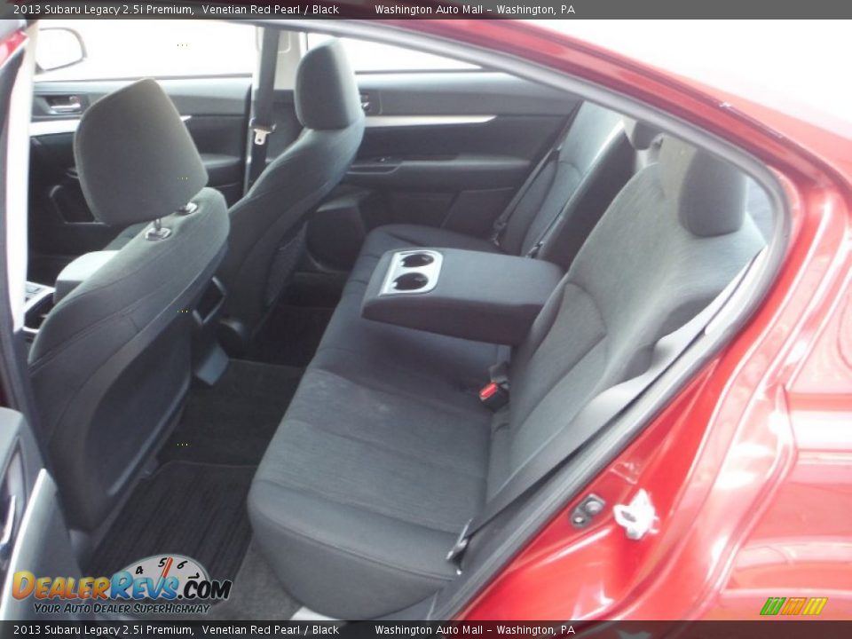 2013 Subaru Legacy 2.5i Premium Venetian Red Pearl / Black Photo #18