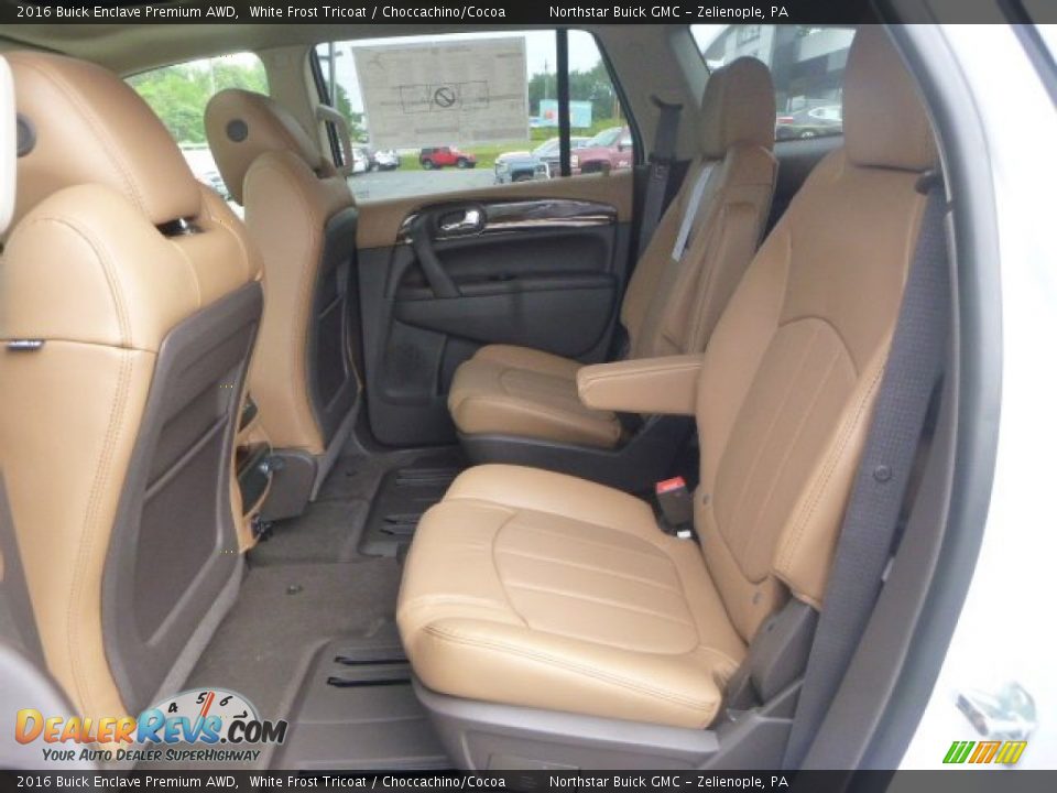 Rear Seat of 2016 Buick Enclave Premium AWD Photo #4