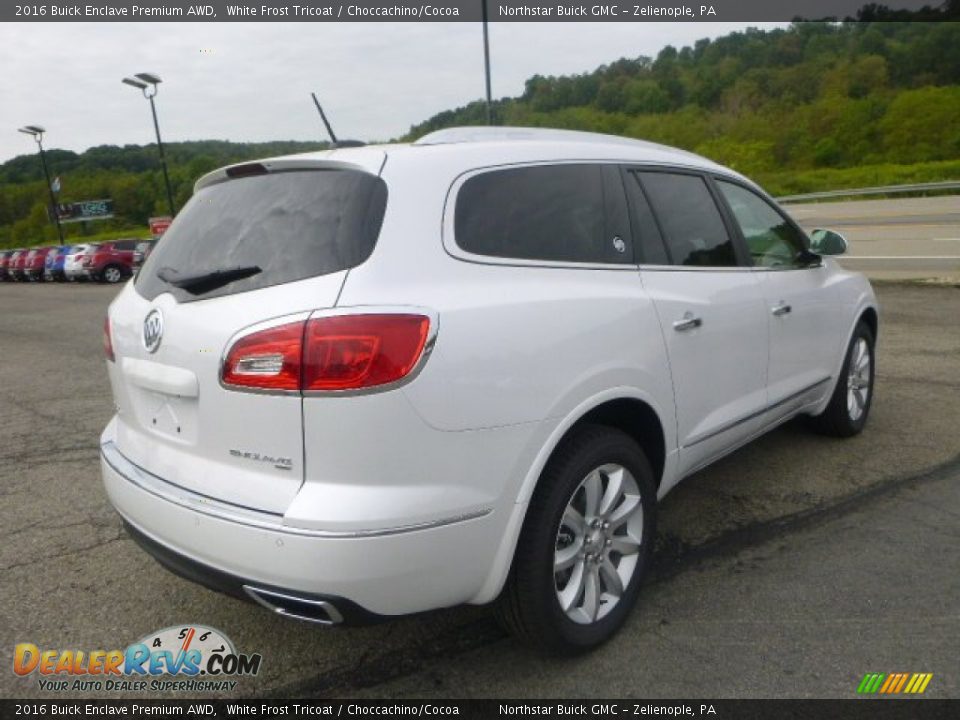 White Frost Tricoat 2016 Buick Enclave Premium AWD Photo #8