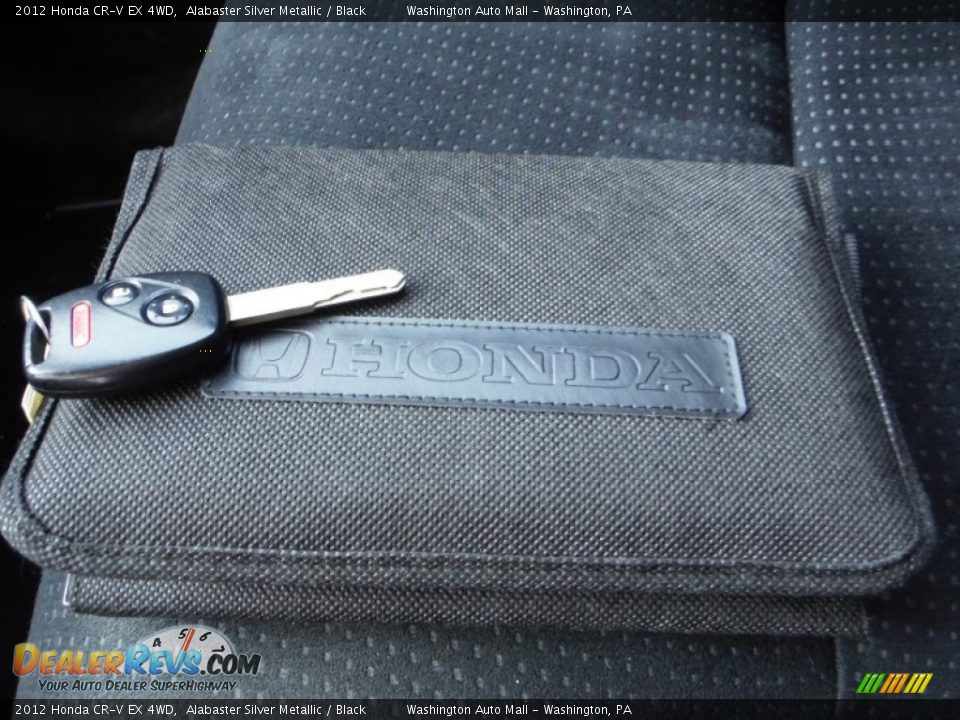 2012 Honda CR-V EX 4WD Alabaster Silver Metallic / Black Photo #18
