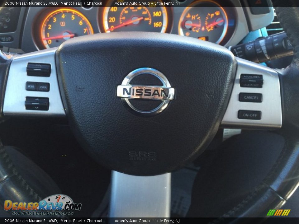 2006 Nissan Murano SL AWD Merlot Pearl / Charcoal Photo #7