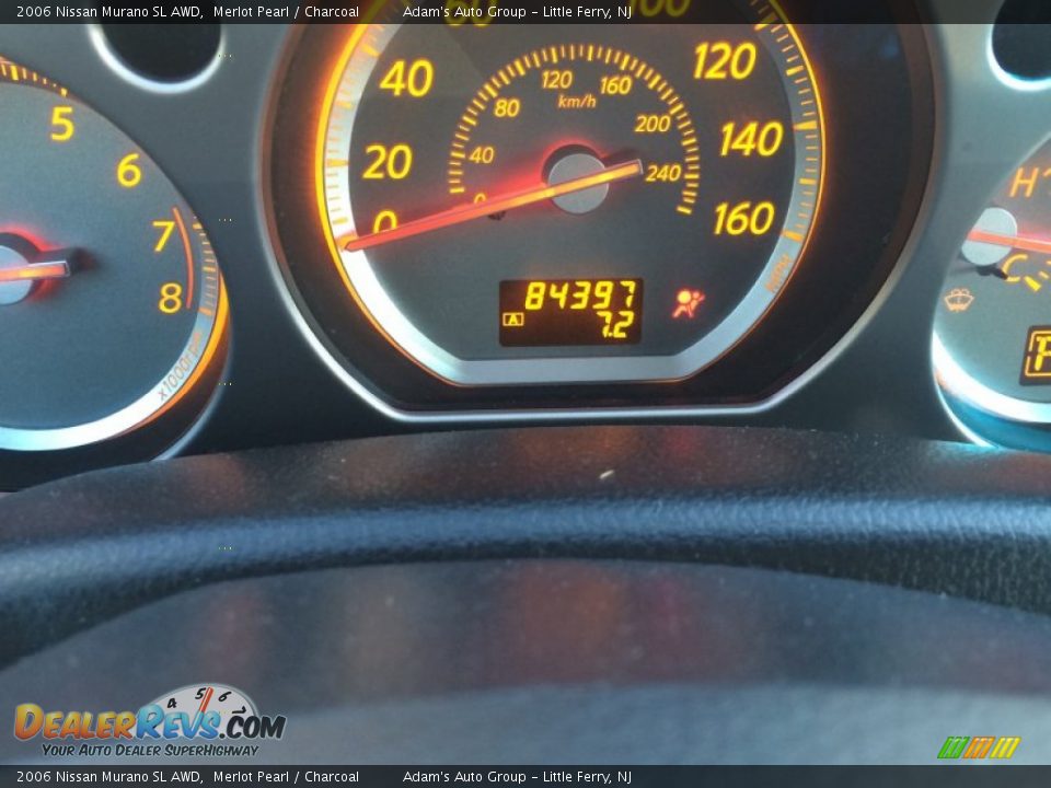 2006 Nissan Murano SL AWD Merlot Pearl / Charcoal Photo #8