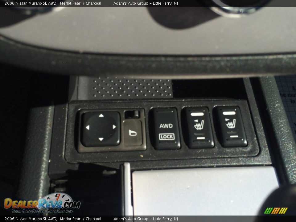 2006 Nissan Murano SL AWD Merlot Pearl / Charcoal Photo #12