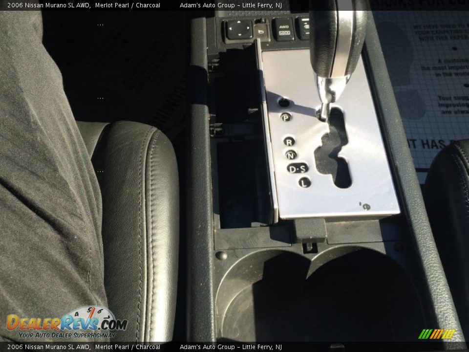 2006 Nissan Murano SL AWD Merlot Pearl / Charcoal Photo #13