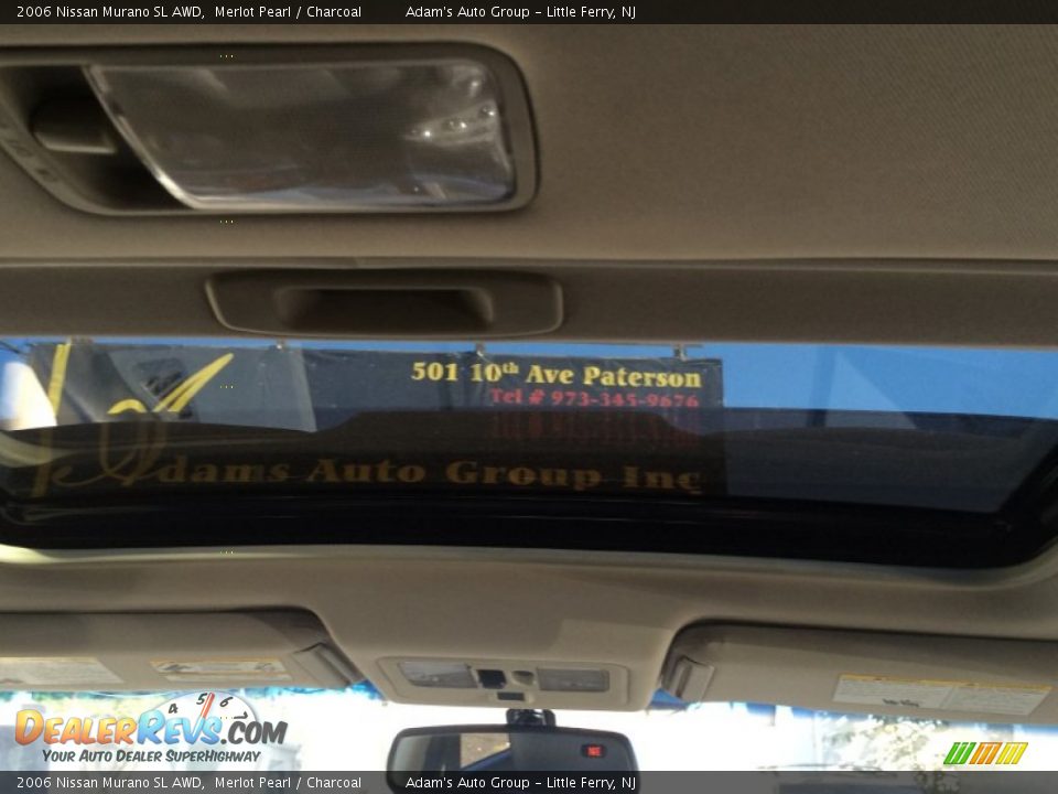 2006 Nissan Murano SL AWD Merlot Pearl / Charcoal Photo #21