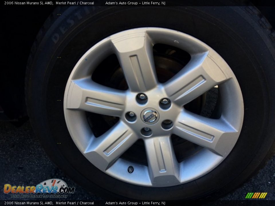2006 Nissan Murano SL AWD Merlot Pearl / Charcoal Photo #24
