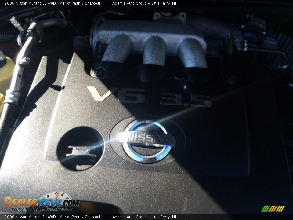 2006 Nissan Murano SL AWD Merlot Pearl / Charcoal Photo #25