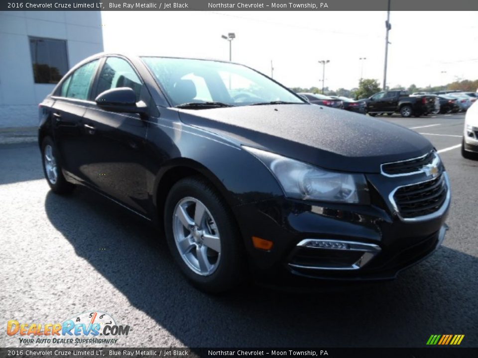 2016 Chevrolet Cruze Limited LT Blue Ray Metallic / Jet Black Photo #3