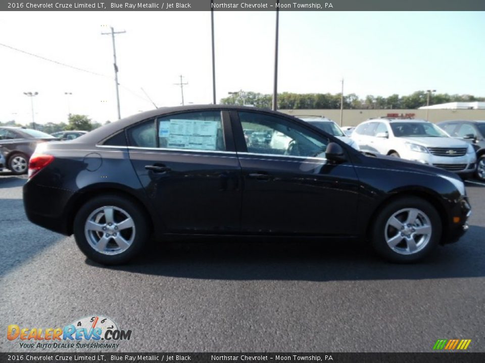 2016 Chevrolet Cruze Limited LT Blue Ray Metallic / Jet Black Photo #4