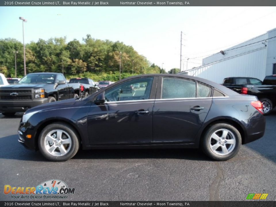 2016 Chevrolet Cruze Limited LT Blue Ray Metallic / Jet Black Photo #9