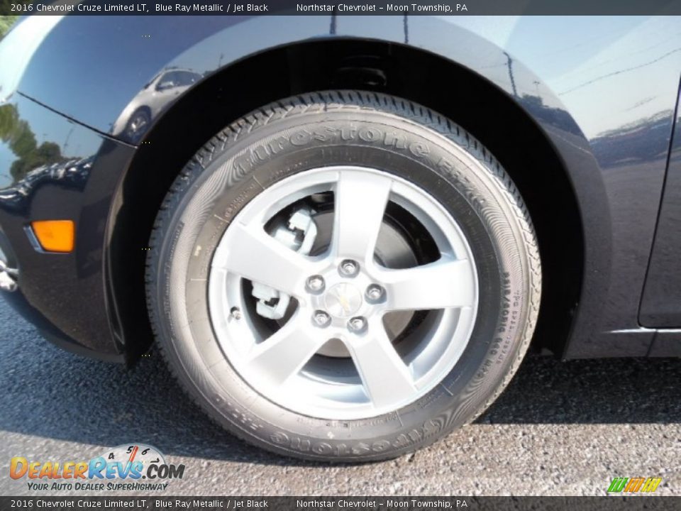 2016 Chevrolet Cruze Limited LT Blue Ray Metallic / Jet Black Photo #10