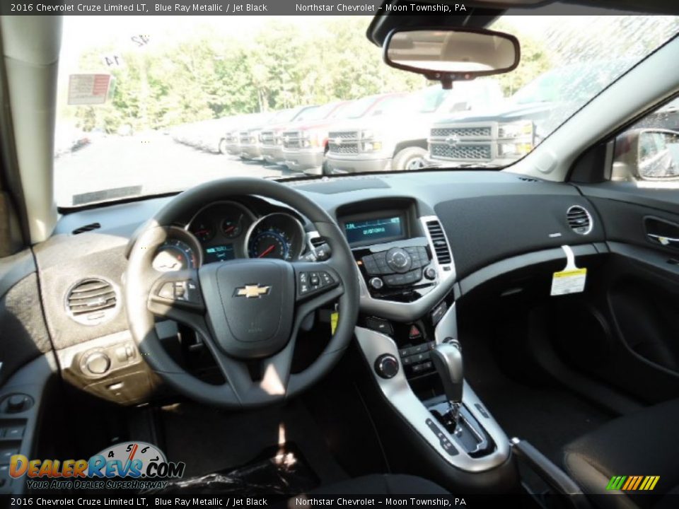 2016 Chevrolet Cruze Limited LT Blue Ray Metallic / Jet Black Photo #13