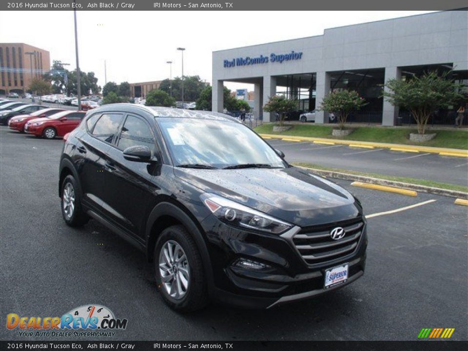 2016 Hyundai Tucson Eco Ash Black / Gray Photo #1