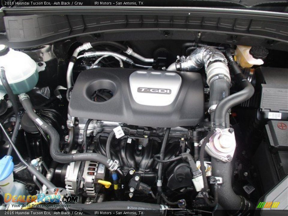 2016 Hyundai Tucson Eco 1.6 Liter GDI Turbocharged DOHC 16-Valve D-CVVT 4 Cylinder Engine Photo #15