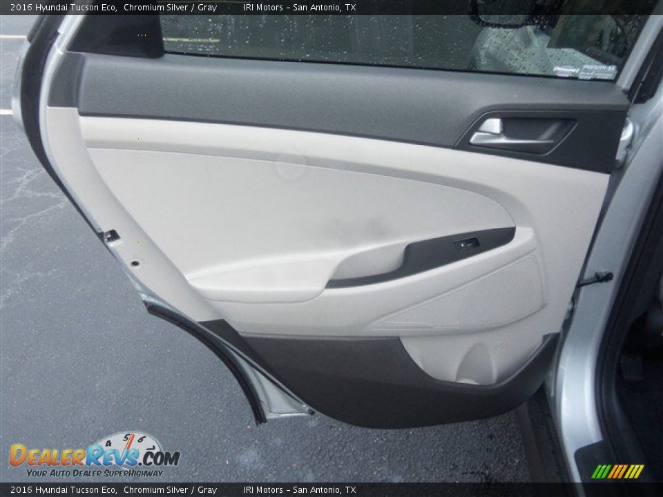 2016 Hyundai Tucson Eco Chromium Silver / Gray Photo #10