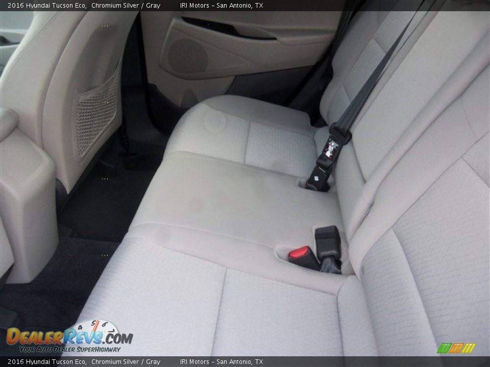 2016 Hyundai Tucson Eco Chromium Silver / Gray Photo #11