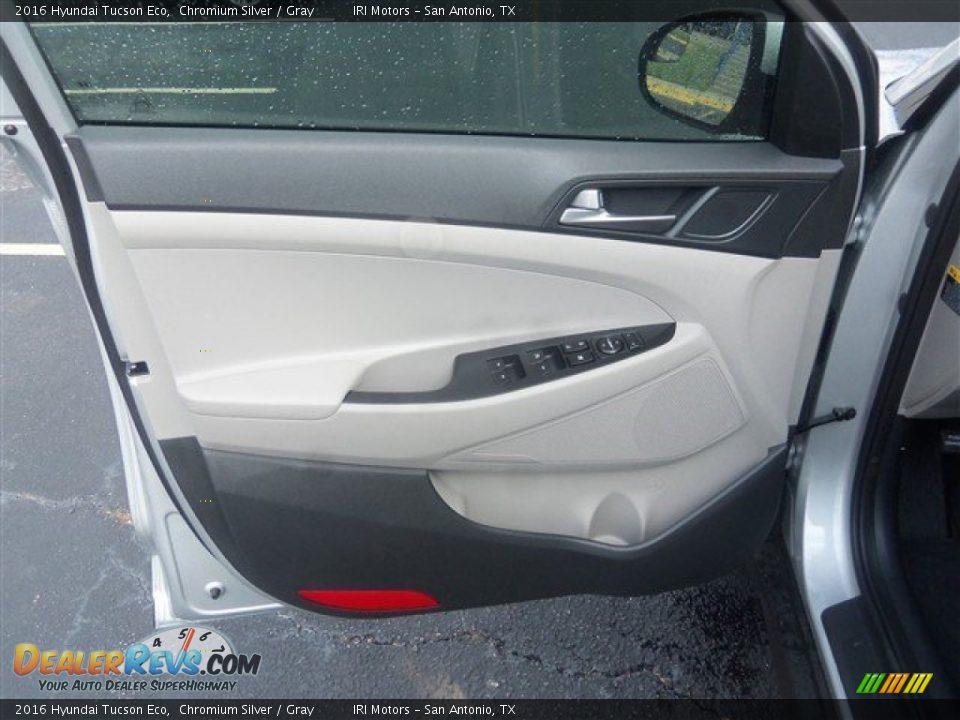 2016 Hyundai Tucson Eco Chromium Silver / Gray Photo #13