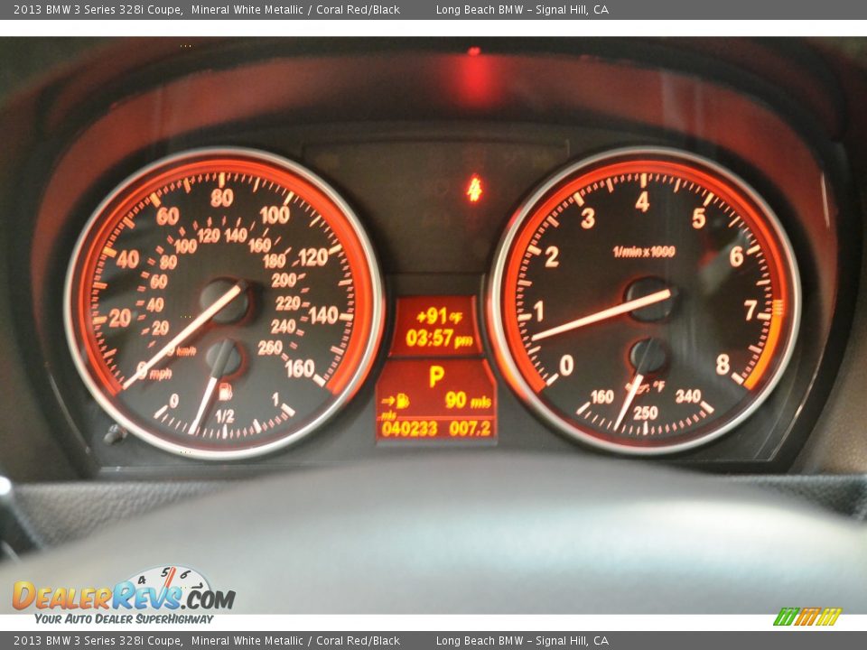 2013 BMW 3 Series 328i Coupe Gauges Photo #23
