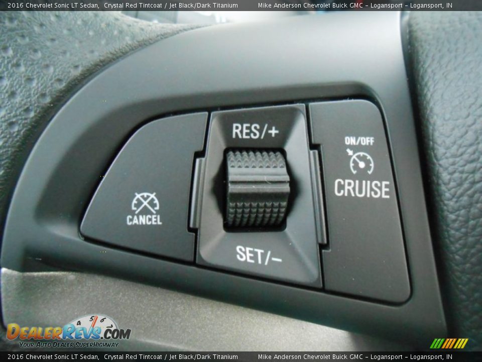 Controls of 2016 Chevrolet Sonic LT Sedan Photo #13