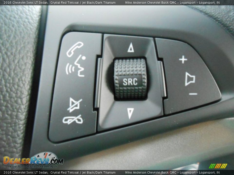 Controls of 2016 Chevrolet Sonic LT Sedan Photo #14