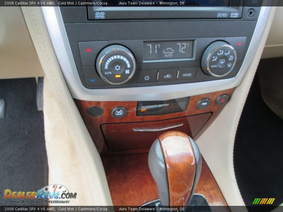 2008 Cadillac SRX 4 V6 AWD Gold Mist / Cashmere/Cocoa Photo #10