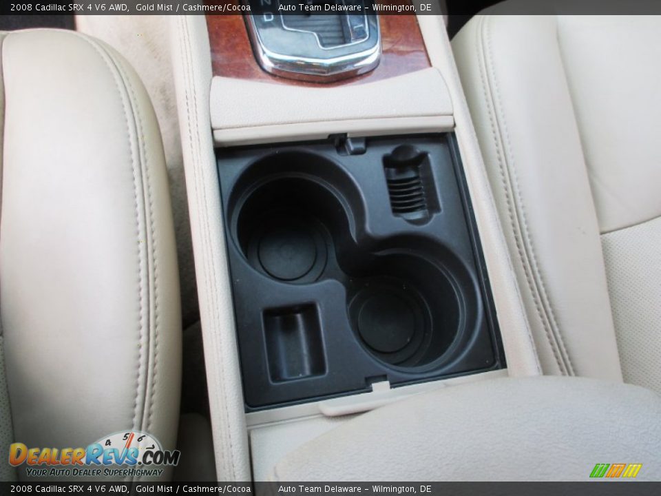 2008 Cadillac SRX 4 V6 AWD Gold Mist / Cashmere/Cocoa Photo #12