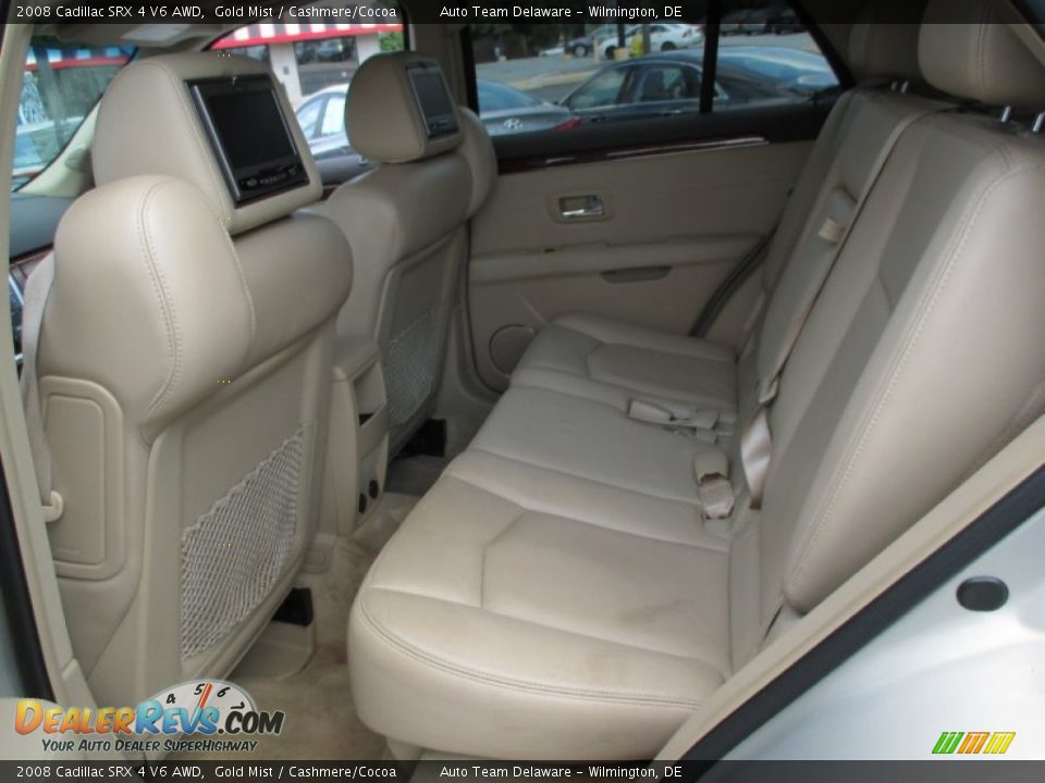 2008 Cadillac SRX 4 V6 AWD Gold Mist / Cashmere/Cocoa Photo #17