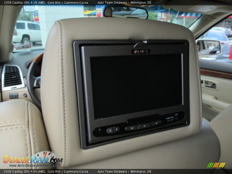 2008 Cadillac SRX 4 V6 AWD Gold Mist / Cashmere/Cocoa Photo #18