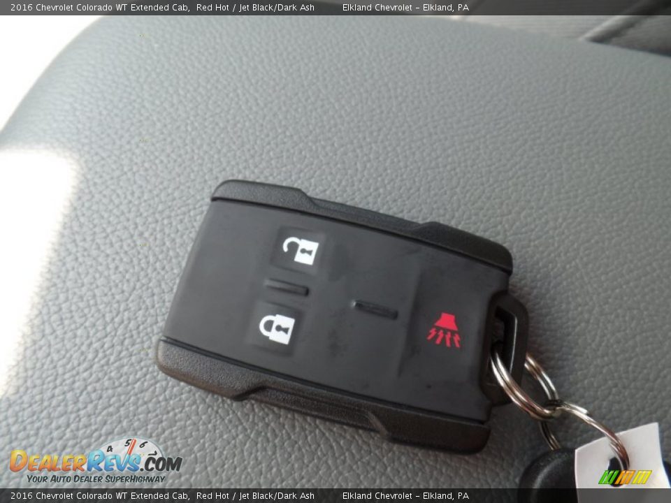 Keys of 2016 Chevrolet Colorado WT Extended Cab Photo #33