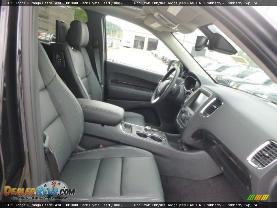 2015 Dodge Durango Citadel AWD Brilliant Black Crystal Pearl / Black Photo #10