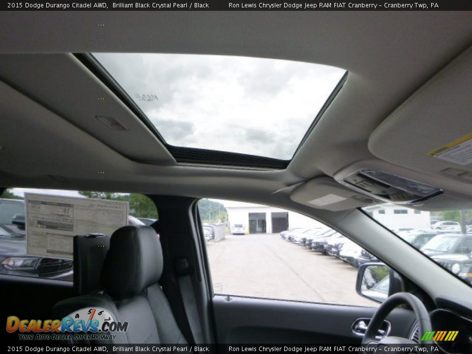 2015 Dodge Durango Citadel AWD Brilliant Black Crystal Pearl / Black Photo #11
