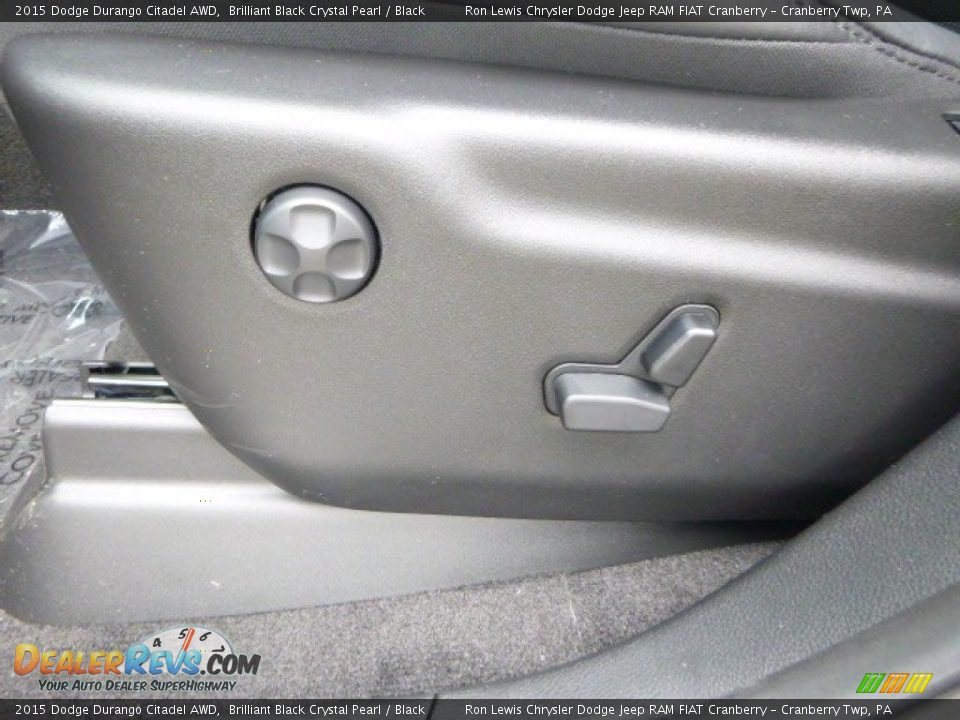 2015 Dodge Durango Citadel AWD Brilliant Black Crystal Pearl / Black Photo #16