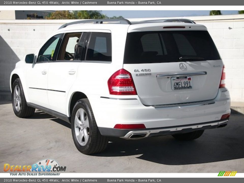 2010 Mercedes-Benz GL 450 4Matic Arctic White / Cashmere Photo #2