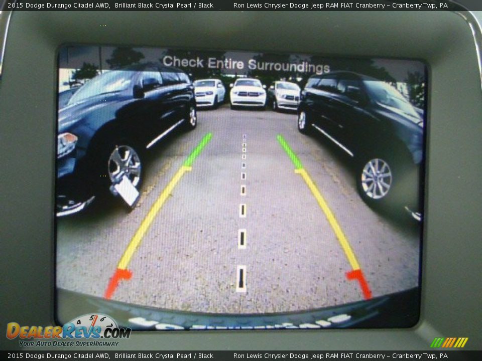 2015 Dodge Durango Citadel AWD Brilliant Black Crystal Pearl / Black Photo #19
