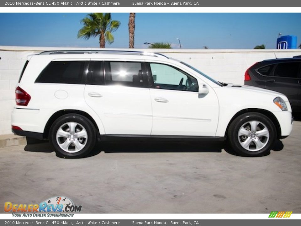 2010 Mercedes-Benz GL 450 4Matic Arctic White / Cashmere Photo #8