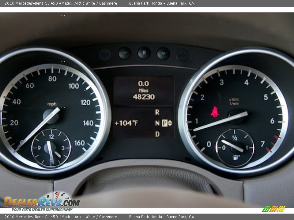 2010 Mercedes-Benz GL 450 4Matic Arctic White / Cashmere Photo #25