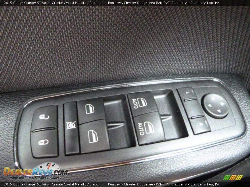 2015 Dodge Charger SE AWD Granite Crystal Metallic / Black Photo #14