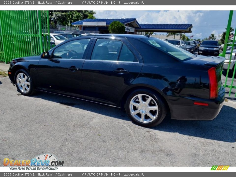 2005 Cadillac STS V8 Black Raven / Cashmere Photo #7