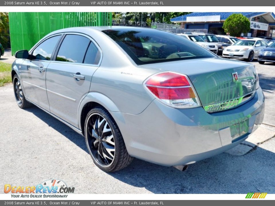 2008 Saturn Aura XE 3.5 Ocean Mist / Gray Photo #33