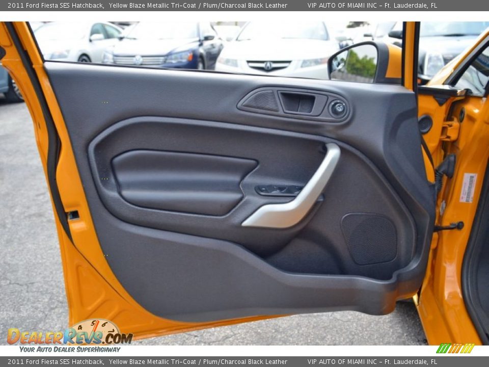 Door Panel of 2011 Ford Fiesta SES Hatchback Photo #9