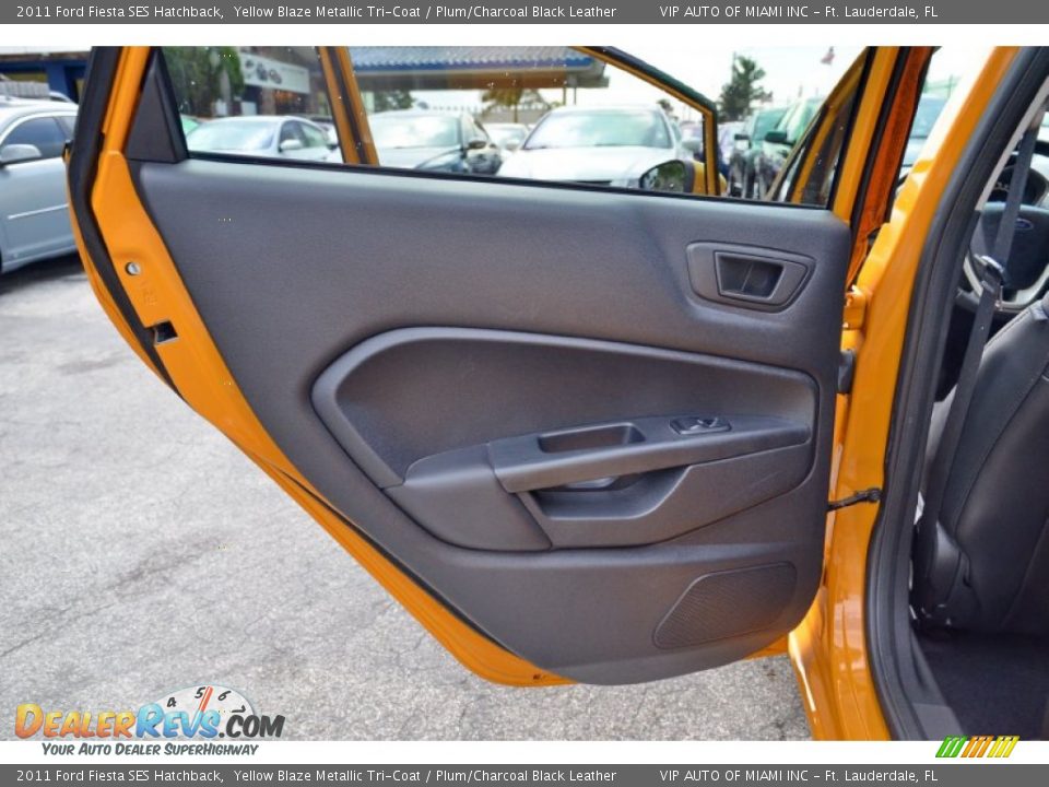 Door Panel of 2011 Ford Fiesta SES Hatchback Photo #15