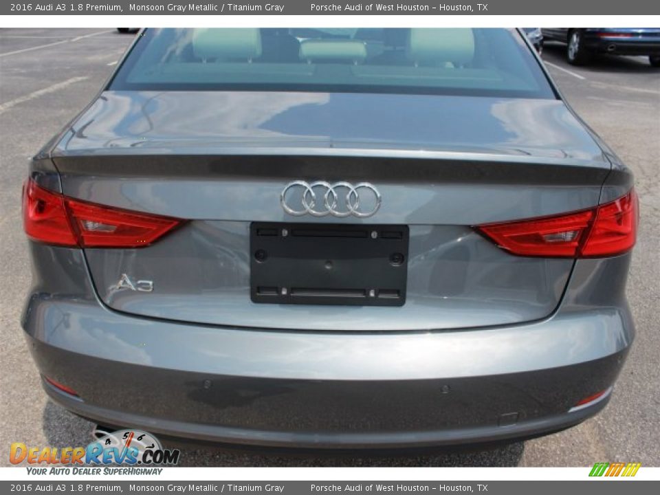 2016 Audi A3 1.8 Premium Monsoon Gray Metallic / Titanium Gray Photo #7