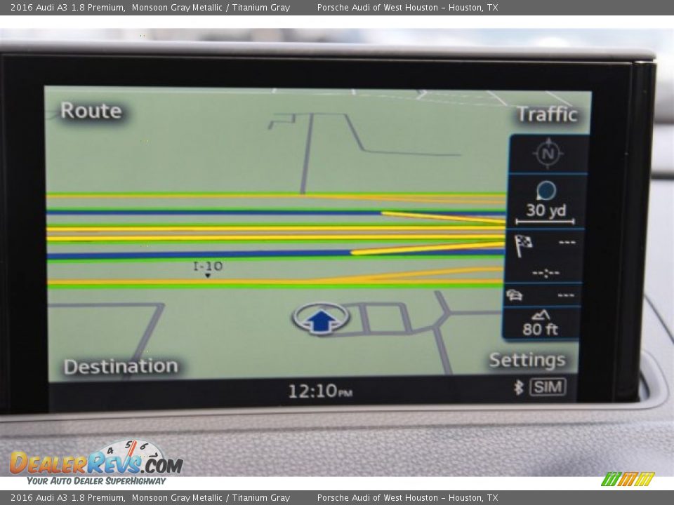 2016 Audi A3 1.8 Premium Monsoon Gray Metallic / Titanium Gray Photo #19