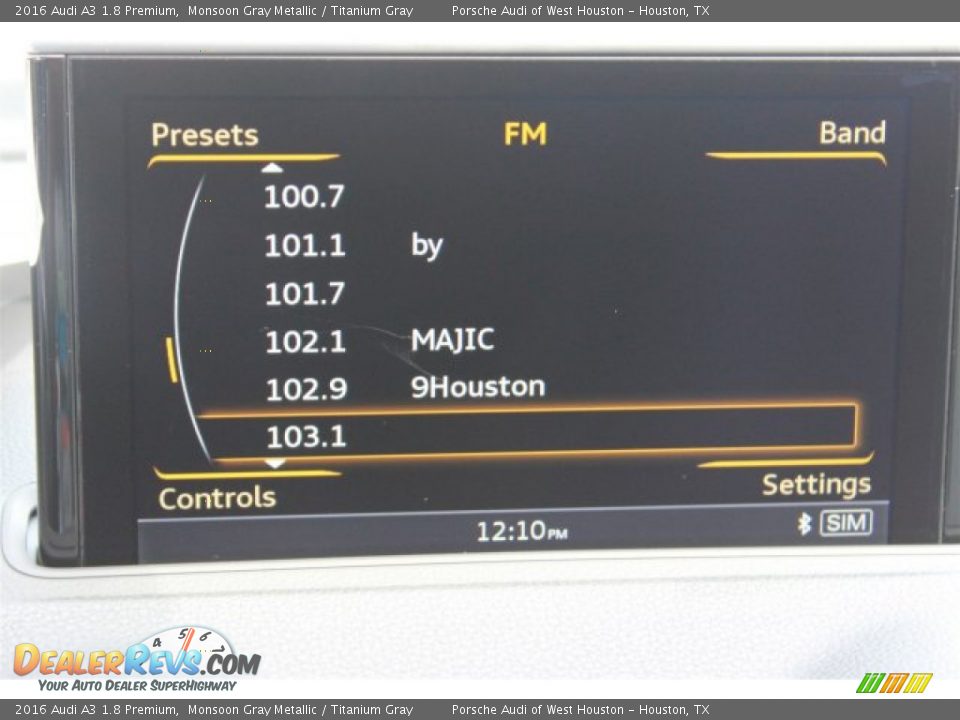 2016 Audi A3 1.8 Premium Monsoon Gray Metallic / Titanium Gray Photo #21